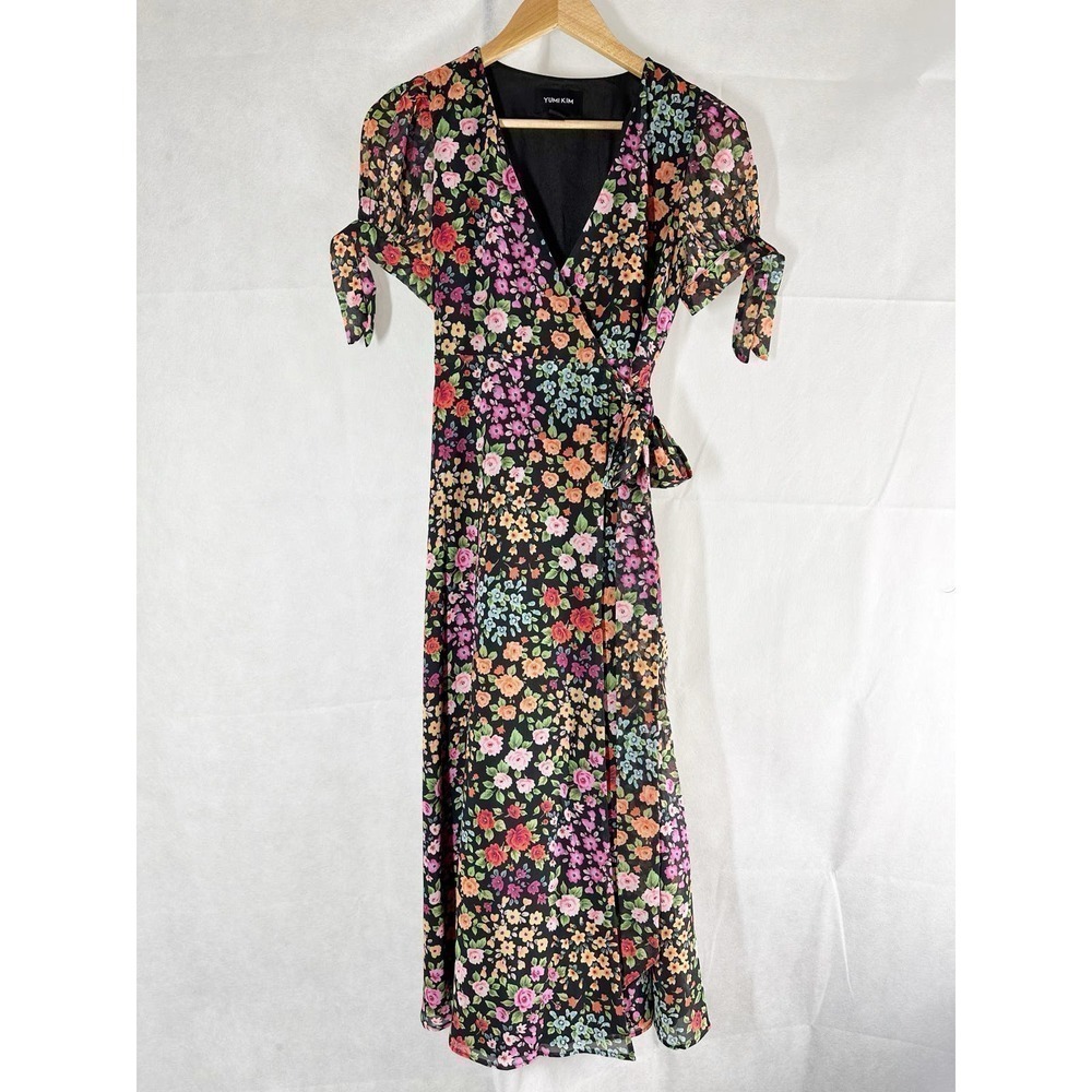 Yumi Kim Anthropologie  Bella Kingston Garden  Maternity Midi Wrap Size XS